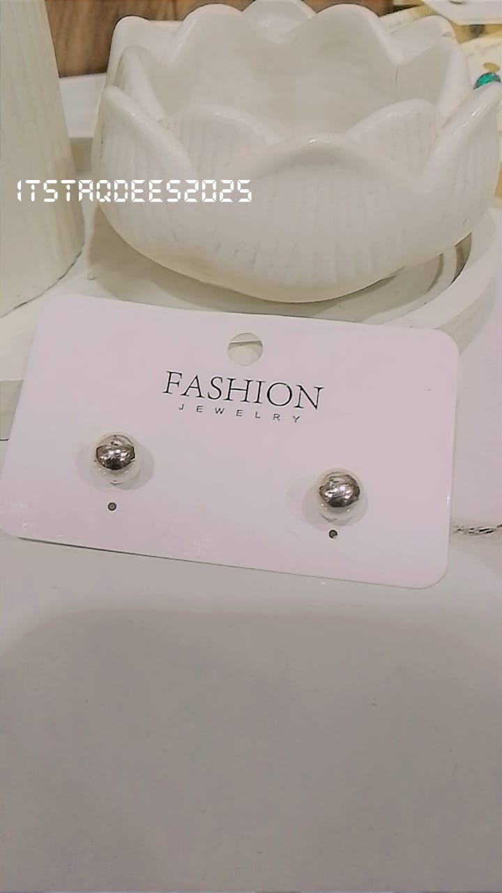 Silver Stud Earrings